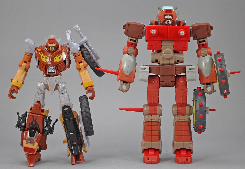 Transformers Studio Series 86-09 Wreck-Gar Compared Images